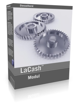 LaCash® Modul: Touchscreen-Bedienung