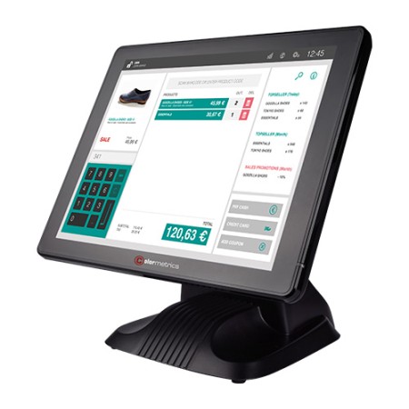 Colormetrics P3100, 43,2cm (17''), Projected Capacitive, schwarz, lüfterlos