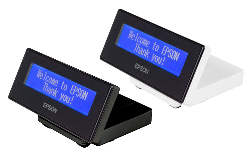Kundendisplay Kassendisplay Kunden-Anzeige Epson DM101-II 2x20 Zeichen Seriell 